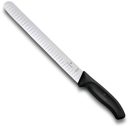 Swiss Army Brands 2022 Victorinox Kitchen Swiss Classic Slicing 100.25In Granton Blade, 10.25In Width At Handle Black VIC-6.8223.25